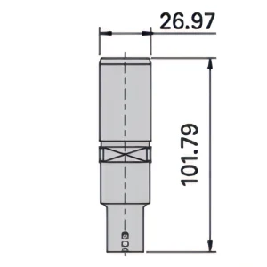 114 Series B Punch Shape (12.7-25.4)