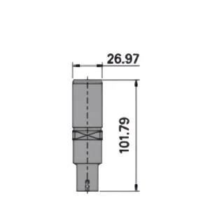 114 Series B Punch Round (12.71-25.40)