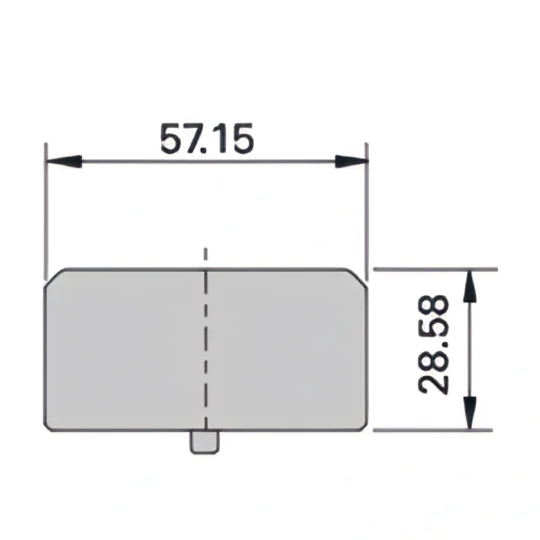 114 Series/Vulcan C Die Shape (25.40-38.10)