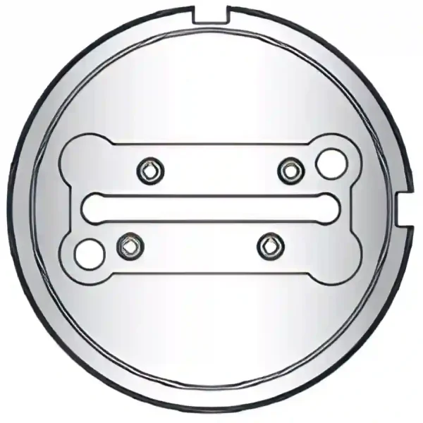 Utensile a Dividere Matrice Porta Inserto c/spazzole