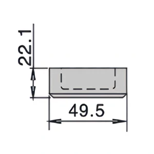Vulcan AB Stripper Shape (12.71-25.40)