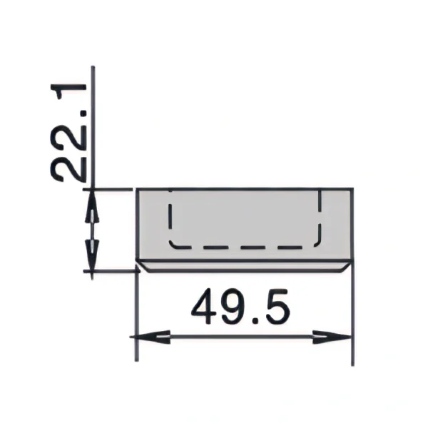 Vulcan AB Stripper Shape (12.71-25.40)