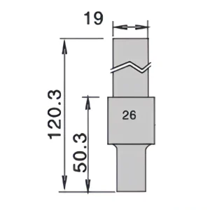Vulcan AB Punch Shape (12.71-25.40)