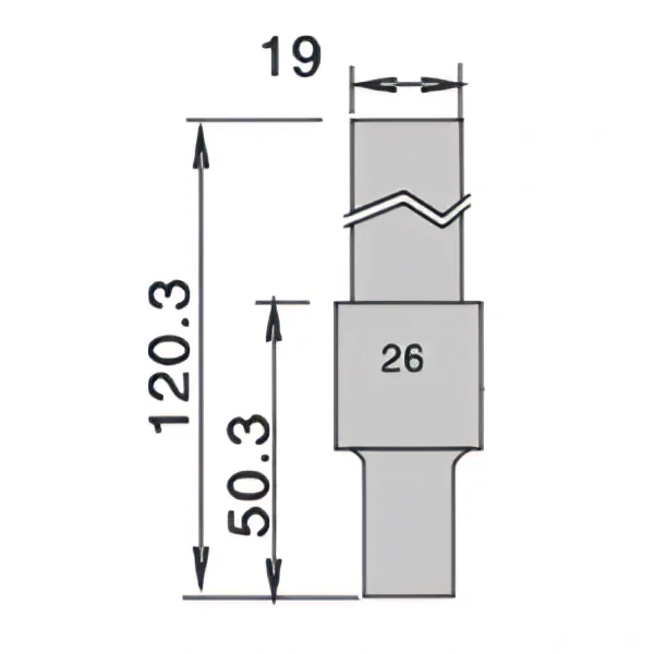 Vulcan AB Punch Shape (12.71-25.40)