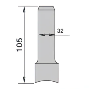 Vulcan D Punch Shape (38.11-50.80)