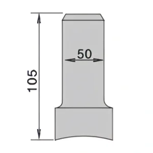 Vulcan F Punch Shape (63.50-76.20)