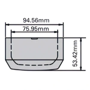 114 Series E Shape Stripper (50.8-63.5) - Pack of 4 pcs
