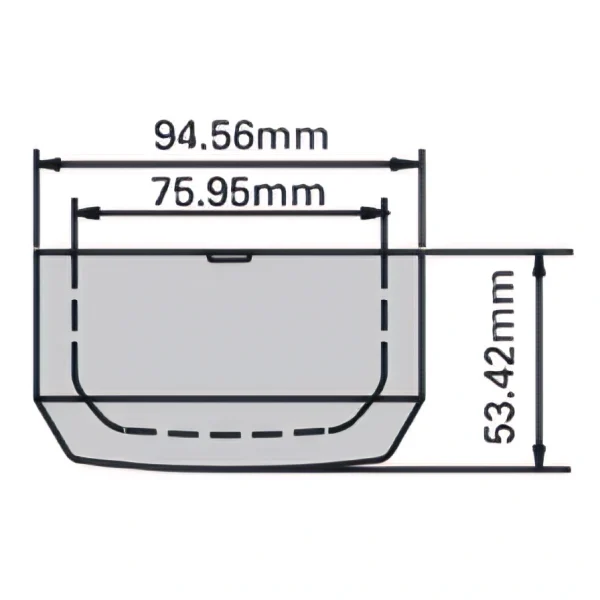 114 Series E Shape Stripper (50.8-63.5) - Pack of 4 pcs