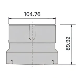114 Series J Punch Shape (104.80-120.60)