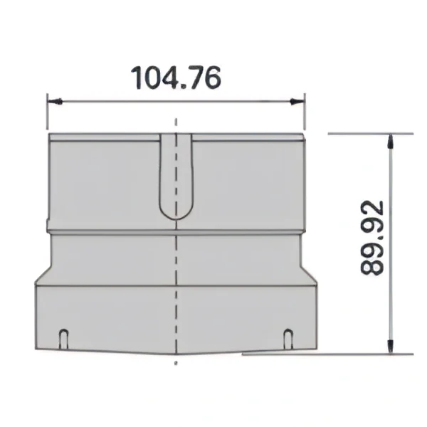 114 Series J Punch Shape (104.80-120.60)