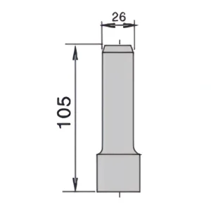Vulcan C Punch Shape (25.41-38.10)