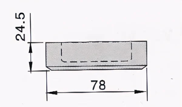 Vulcan D Stripper Shape (38.11-50.80)