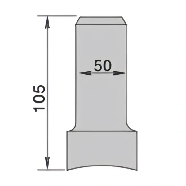 Vulcan F Punch Round (63.50-76.20)
